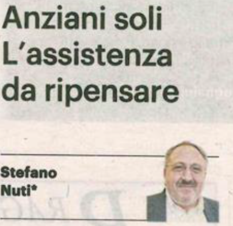 Anziani soli l'assistenza da ripensare