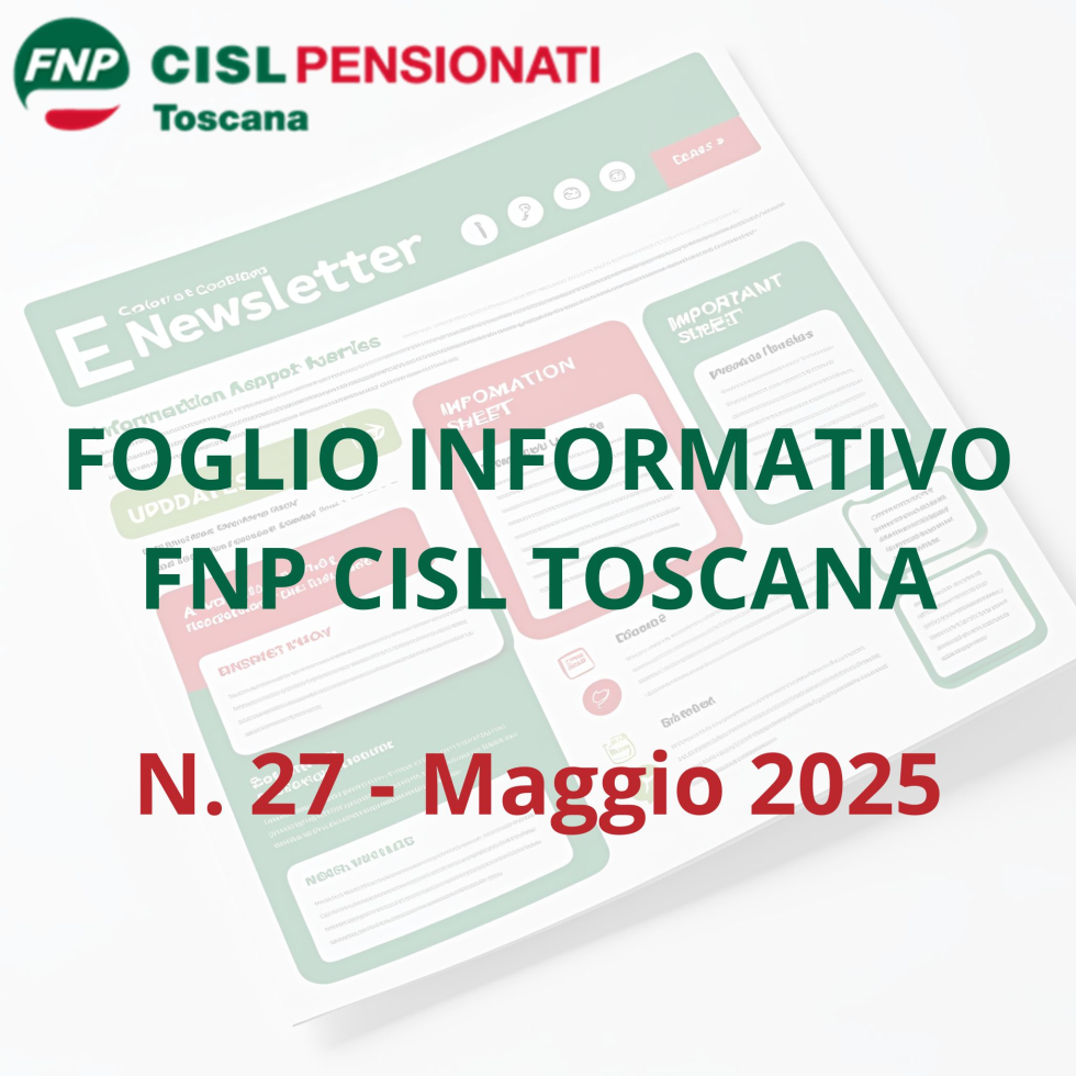 Foglio Informativo FNP Toscana n.27 - Maggio 2025