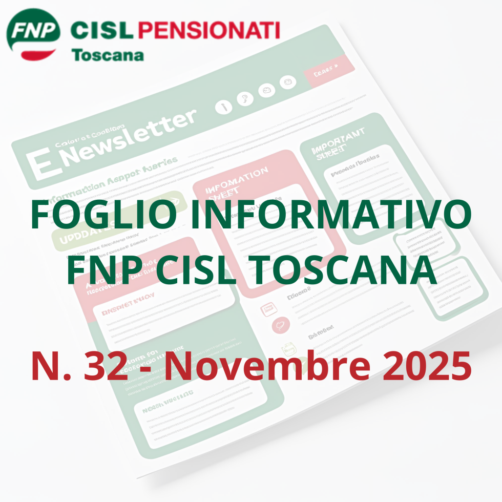 Foglio Informativo FNP Toscana n.32 - Novembre 2025