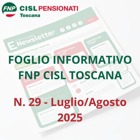 Foglio Informativo FNP Toscana n.29 - Luglio/Agosto 2025