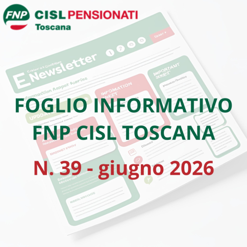 Foglio Informativo FNP Toscana n.39 - Giugno 2026