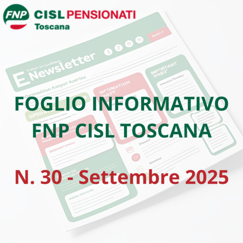 Foglio Informativo FNP Toscana n.30 - Settembre 2025